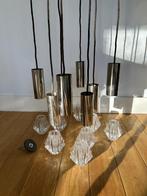 Vintage Cascade pendent lamp Massive (?), Ophalen, Gebruikt, 1970 vintage, Glas