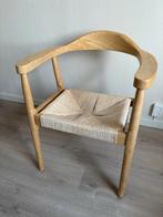 Houten stoel met arm- en rugleuning, Antiek en Kunst, Ophalen