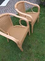 Bijzetstoelen, Huis en Inrichting, Stoelen, Ophalen of Verzenden, Gebruikt, Bruin