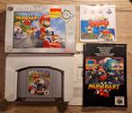 Mario Kart 64 Nintendo 64 Players choice compleet, Gebruikt, 1 speler, Racen en Vliegen, Eén computer