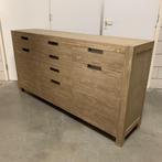 Dressoir - teak - 6 lades en 2 deuren - TTM Wonen, Huis en Inrichting, Kasten | Dressoirs, Teakhout, Www.ttmwonen.nl, 150 tot 200 cm