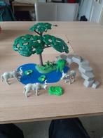 Playmobil gnoe dierentuin set, Ophalen of Verzenden, Gebruikt