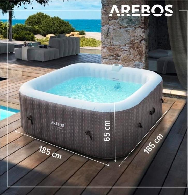 Opblaasbare Whirlpool / Jacuzzi - Heerlijk Ontspannen!, Tuin en Terras, Bubbelbaden en Hottubs, Ophalen
