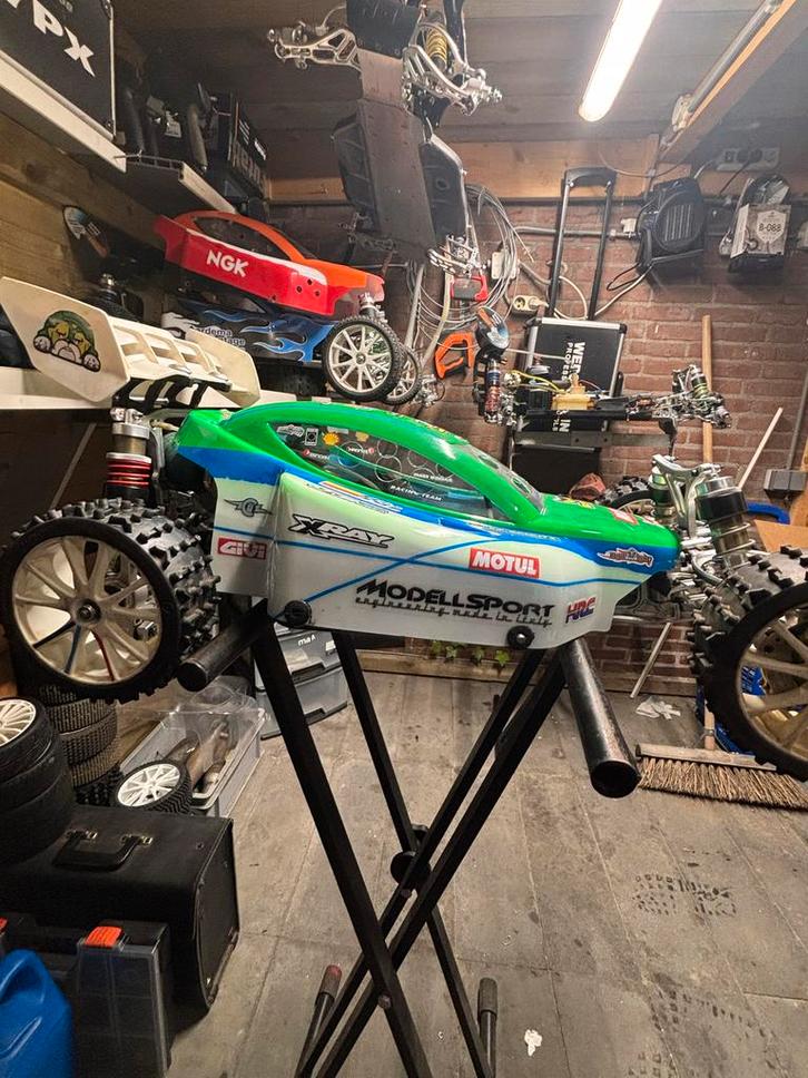 RC Auto horrmann ht 4 met hydraulische remmen, Hobby en Vrije tijd, Modelbouw | Auto's en Voertuigen, Gebruikt, Auto, 1:50 of kleiner