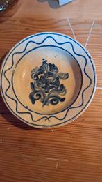 Oud aardewerk bordje, Ophalen of Verzenden