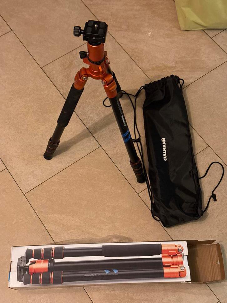 Cullmann Statief - Topconditie!, Audio, Tv en Foto, Fotografie | Statieven en Balhoofden, Zo goed als nieuw, Driepoot, Minder dan 150 cm