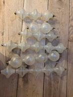 Kalmar tulipan kelkjes, Huis en Inrichting, Lampen | Hanglampen, Ophalen, Gebruikt, Vintage, Minder dan 50 cm