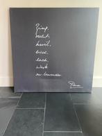Canvas Ramses Shaffy 100x100 cm, Antiek en Kunst, Kunst | Schilderijen | Modern, Ophalen