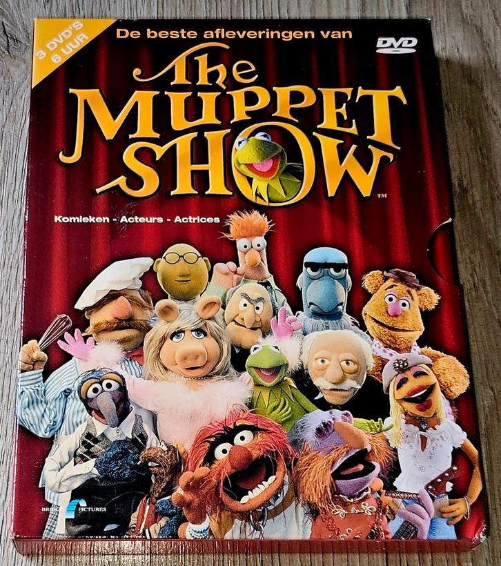 The Muppet Show - 3DVD Box - Beste Afleveringen, Cd's en Dvd's, Dvd's | Muziek en Concerten, Zo goed als nieuw, Tv-serie of Tv-programma
