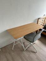 Ikea bamboe bureau, Huis en Inrichting, Ophalen, Zo goed als nieuw, Bureau