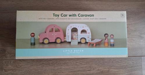 Caravan little dutch met auto tbv goed doel, Kinderen en Baby's, Speelgoed | Houten speelgoed, Nieuw, Overige typen, Ophalen of Verzenden
