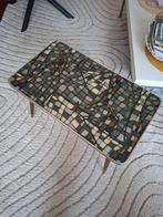 Mooie vintage side table jaren '60, Ophalen, Zo goed als nieuw, Rechthoekig, Minder dan 55 cm