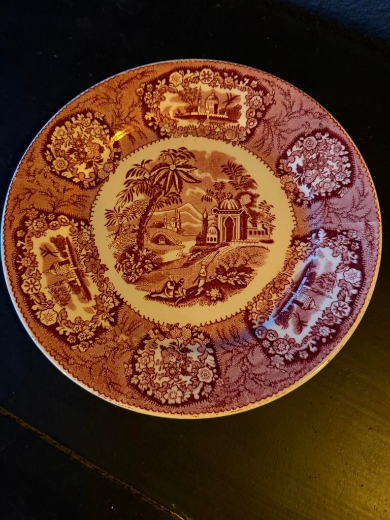 Petrus Regout Bord - Oriental Decor, Ophalen of Verzenden