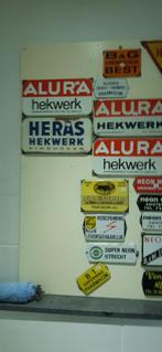 EMAILLE RECLAMEBORDEN, Ophalen of Verzenden, Gebruikt, Reclamebord