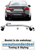 Uitlaat Sierstuk Black Tip M4 435i Look Voor Bmw 4 serie F32, Verzenden