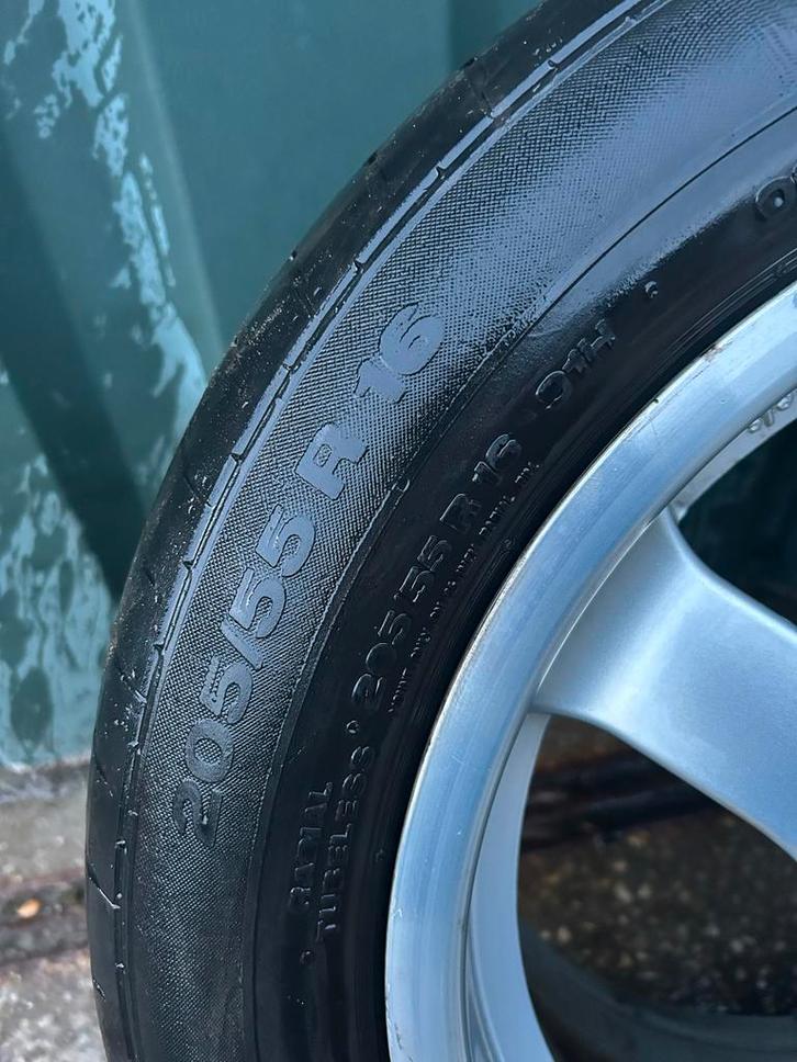 Cromodora Velgen VW Transporter met Banden 205/55 R16, Auto-onderdelen, Banden en Velgen, Banden en Velgen, Zomerbanden, 16 inch