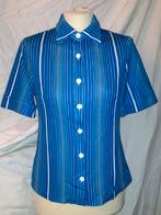 Nieuw Vintage Blouse maat M MOD jaren 60/70   New Old Stock, Ophalen of Verzenden, Nieuw, Maat 38/40 (M), Blauw