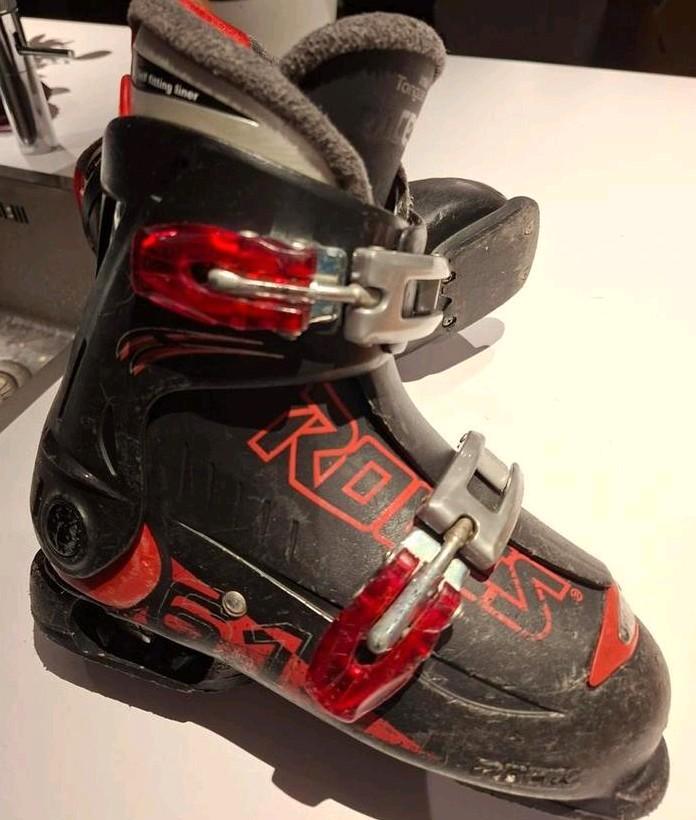 Roces IDEA verstelbare skischoenen maat 30 - 35, Sport en Fitness, Skiën en Langlaufen, Gebruikt, Schoenen, Skiën, Overige merken