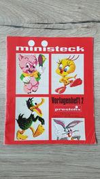 MINISTECK Voorbeeldboek 2 Looney Tunes 1973, Hobby en Vrije tijd, Ministeck, Gebruikt, Ophalen of Verzenden, Voorbeeldboek