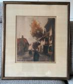 Alfred van Neste ets, Antiek en Kunst, Ophalen of Verzenden