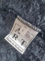 Lange blauwgrijze asymmetrische rok van merk ART, Kleding | Dames, Rokken, Ophalen, Zo goed als nieuw, Onder de knie