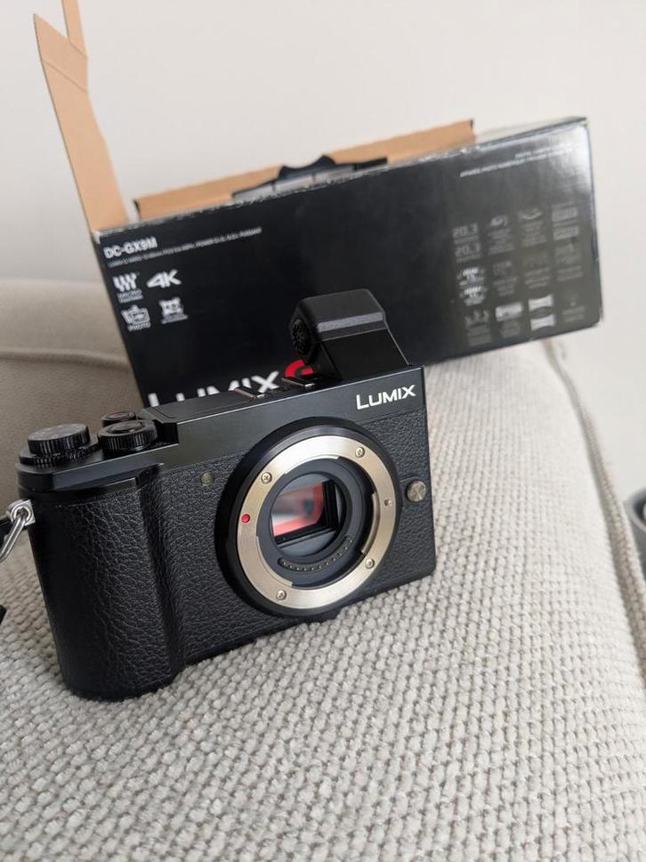 Panasonic Lumix DC-GX9M, Audio, Tv en Foto, Fotocamera's Digitaal, Zo goed als nieuw, Compact, Geen optische zoom, Ophalen of Verzenden