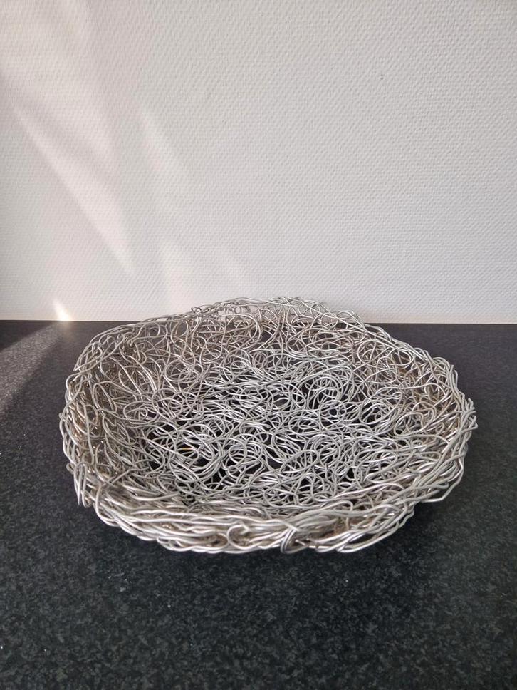 Vintage Alessi Nuvem XL wire schaal Fratelli Campana design, Antiek en Kunst, Kunst | Designobjecten, Ophalen of Verzenden