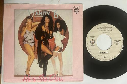 Vanity 6 - He’s so dull 7” NL 1982, Cd's en Dvd's, Vinyl Singles, Gebruikt, Single, Ophalen of Verzenden