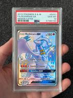 Pokémon PSA 10 Reshiram GX #SV51 Hidden Fates (1), Ophalen of Verzenden, Nieuw, Losse kaart, Foil