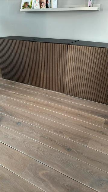 Ikea dressoir kast Björköviken/bruin gebeitst eiken beschikbaar voor biedingen