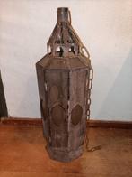 Ijzeren metalen grote brocante windlicht, ., Ophalen of Verzenden, Zo goed als nieuw, .