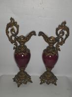 Antiek vazen set, Ophalen of Verzenden