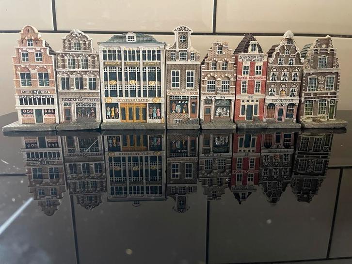 8 leuke Blokkerhuisjes met beschadigingen en/of reparatie, Huis en Inrichting, Woonaccessoires | Overige, Gebruikt, Ophalen of Verzenden