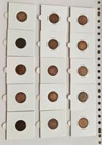 Wilhelmina 1 cent diverse jaren, Postzegels en Munten, Munten | Nederland, Koningin Wilhelmina, Verzenden