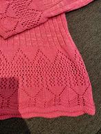 Mooie roze trui met details - broderie - mt 36/S, Ophalen of Verzenden, Zo goed als nieuw, Maat 36 (S), Roze
