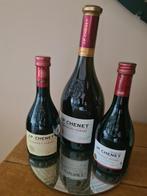 J.P. Chenet flessen decoratie, Verzamelen, Wijnen, Ophalen, Gebruikt, Frankrijk, Rode wijn