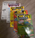 Flippo Map Aanvulling 1 t/m 5 - Complete Set, Verzamelen, Flippo's, Ophalen of Verzenden, Map, Album of Poster, Met verzamelmap(pen)