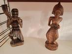 Houten Beeldjes Collectie - India, Indonesië, Afrika, Ophalen of Verzenden
