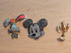 Broches Disney: roger rabbi, Mickey mouse, kandelaar, Ophalen of Verzenden
