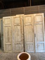 Oude set deuren kastdeuren paneeldeuren, 80 tot 100 cm, Gebruikt, Ophalen of Verzenden, 200 tot 215 cm