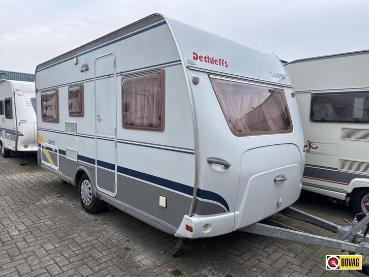 Dethleffs Camper 430 DB Mover/Panorama luifel, Caravans en Kamperen, Caravans, Bedrijf, tot en met 4, 750 - 1000 kg, Rondzit, Dethleffs