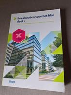 Boekhouden voor het HBO deel 1, Stef Stienstra; David Bouman; Gerard van Heeswijk, Ophalen of Verzenden, Zo goed als nieuw, Nederlands