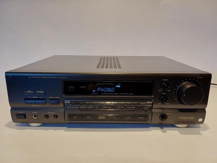 TECHNICS stereo RECIEVER tuner/versterker SA-GX470 100 Watt, Audio, Tv en Foto, Versterkers en Receivers, Gebruikt, Stereo, 60 tot 120 watt