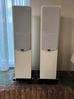 Quad L22 Luidsprekers wit, Audio, Tv en Foto, Luidsprekers, Zo goed als nieuw, 120 watt of meer, Front, Rear of Stereo speakers