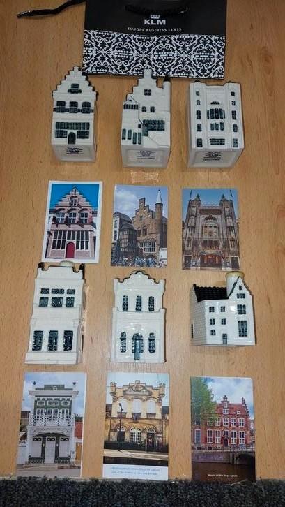 KLM huisjes nieuw met flyer, Verzamelen, KLM Huisjes, Nieuw, 81 t/m 91, Gevuld, Ophalen of Verzenden