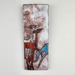 Ruscha wandbord dieren. 30X11 cm, Antiek en Kunst, Ophalen of Verzenden