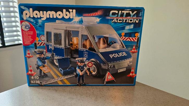 Playmobil 9236 Politie interventiewagen nieuw in doos, Kinderen en Baby's, Speelgoed | Playmobil, Nieuw, Complete set, Ophalen of Verzenden