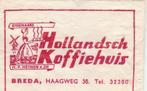 molen - Hollandsch Koffiehuis Haagweg Breda - H Heynen, Ophalen of Verzenden