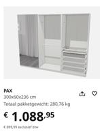 IKEA Pax Kast - 100x58x236 met (apart) lades en planken, Huis en Inrichting, Kasten | Kledingkasten, Ophalen, Kunststof, 100 tot 150 cm