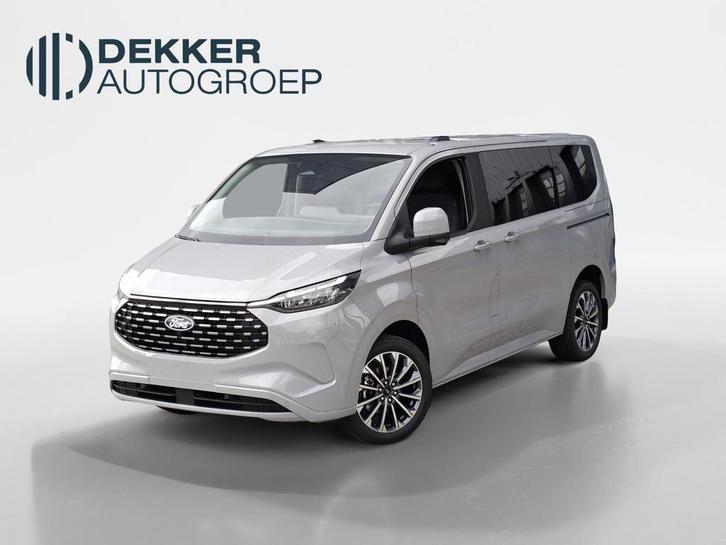 Ford Tourneo Custom Titanium X PHEV L1H1 - DAK AIRCO - GREY, Auto's, Ford, Bedrijf, Te koop, Overige modellen, 360° camera, ABS